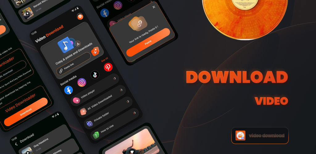 Video Downloader App Interface